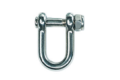 D-shackle - M6 -Stainless Steel - 23 x 12 mm