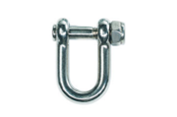 D-shackle - M6 -Stainless Steel - 23 x 12 mm