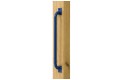   Commercial Metal Handle Grip 715mm BLUE (handle length 600mm)