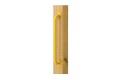   Commercial Metal Handle Grip 715mm Yellow (handle length 600mm)
