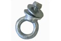 Flat Rubber Round Pommel Swing Seat With Plastic Coated Chain (Residential) 