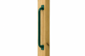   Commercial Metal Handle Grip 715mm Green (handle length 600mm)