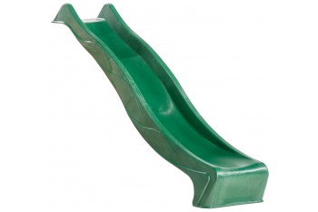 1.5m high standalone slide “S-line” with water feature - GREEN