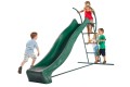 1.5m high slide “Tsuri” and ladder free standing kit with water feature - GREEN