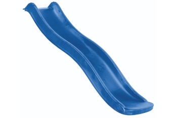  standalone slide “Tweeb” with water feature - BLUE, 0.9m high