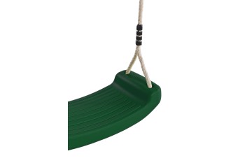 Blow Moulded Swing Seat GREEN With Adjustable PH Ropes