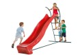 1.2m high slide ‘reX’ and ladder free standing kit with water feature - RED