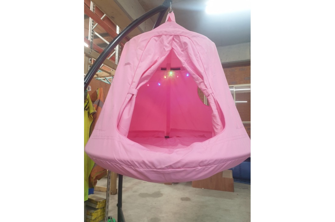 Kids Pod Swing Seat - Kids Hammock Chair With Pockets And