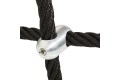 Aluminium cross connection for armed rope Ø16 mm - 54 x 28 mm - rounded 1pc