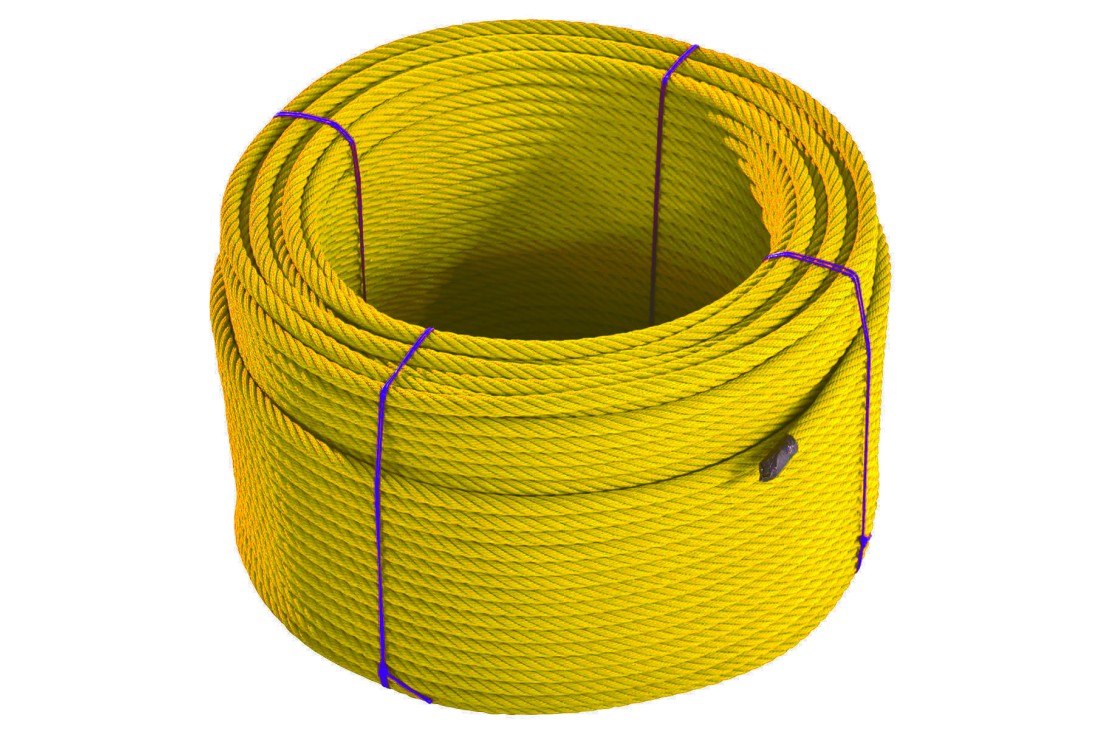 Armed Rope Roll Yellow 220m