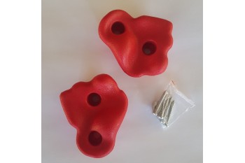 Plastic Climbing Stones RED