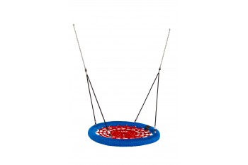 Nest Swing Birdie Commercial 1m RED/BLUE 2 Point Fixing