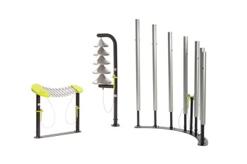 Commercial Inclusive Playground Equipment KBT Music Sets Tones Of Harmony