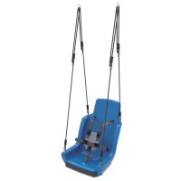 Special needs swing 'rope set’ With Safety Harness (sensory swing) - BLUE