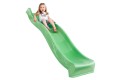 1.2m high slide ‘Yulvo’ with water feature attachment - LIME GREEN