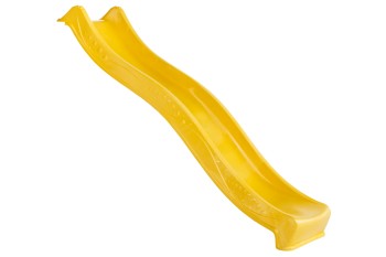 1.2m high slide ‘Yulvo’ with water feature attachment - Yellow