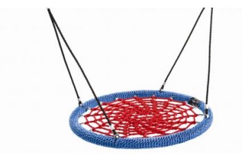 Nest Swing Birdie Commercial 1m RED/BLUE 2 Point Fixing