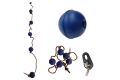 Ball Rope With 5 BLUE Abacus Balls
