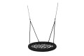 Nest Swing Birdie Commercial Basket Swing  1.2m BLACK/BLACK 2 Point Fixing
