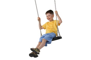  Rubber Swing Seat  ‘PURE’  With Stainless Steel Chains 2m 