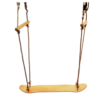 SkateBoard Surf Swing With Adjustable Ropes