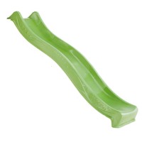 1.2m Platform high slide ‘Yulvo’ with water feature attachment - 2.2m slide - LIME GREEN (Residential)