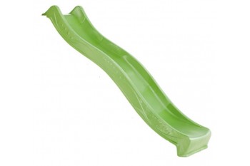 1.2m high slide ‘Yulvo’ with water feature attachment - LIME GREEN