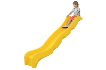 1.5m high standalone Commercial slide ‘OPTIMA’ - Yellow