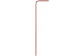 Fireman's Pole  with extension 3.5m KBT RED