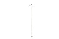 L-type Commercial Fireman's Pole - Stainless steel - 3700 mm   