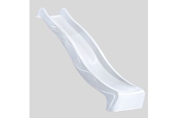 1.2m high slide ‘reX’ with water feature attachment - 2.2m slide -   WHITE