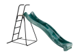 1.2m high slide ‘Yulvo’ and ladder free standing kit with water feature - GREEN ( Residential)