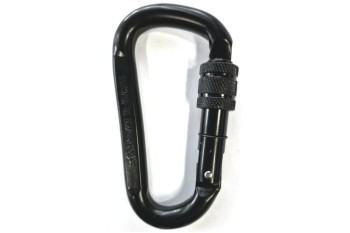 Large Spring Snap Hook Steel Carabiner 11cm with Quarter Turn Locking