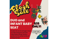 DUO Swing Seat and Baby Swing Seat COMBO 