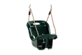 INFANT BABY Swing  Seat With Ropes GREEN - Moulded 