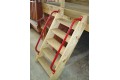 Steel Long Handle 900mm RED 1 piece 