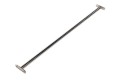 Tumble Spin Bar  1250  long Stainless Steel