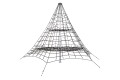 Commercial Armed Rope Pyramid Net 5m High - PREMIUM