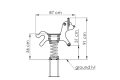 FOX Spring Rocker (Inground or flat anchor)