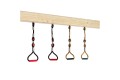 Commercial climbing armed rope twirl handle  -  gym ring 1 piece
