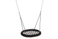 OVAL PRO dia 1.1m Nest Swing Birdie – Commercial Grade (Black/Black) with 2-Point Fixing