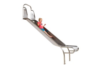 Stainless Steel Slide "Stur" 1500mm Platform Height 500mm wide