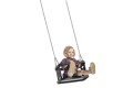 Rubber baby Swing seat  ‘Curve’  with  Galvanized Chains 2.3m -  KBT Swing Seat (Commercial- Aluminium Insert)