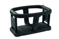  Rubber baby Swing seat  ‘Curve’  with  Galvanized Chains 2.3m -  KBT Swing Seat (Commercial- Aluminium Insert)