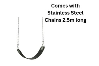 Slash Proof Strap Seat (Stainless Steel) Commercial Chain 2.5m 