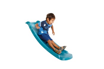 0.6m high standalone slide “Toba” - Turquoise (Residential)