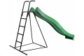 1.5m high slide “Tsuri” and ladder free standing kit green - 3m slide