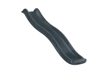  standalone slide “Tweeb” with water feature - ANTHRACITE, 0.9m high ( Residential)