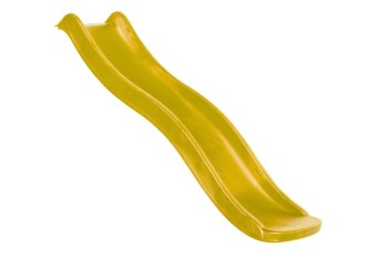  standalone slide “Tweeb” with water feature - Yellow, 0.9m high ( Residential)