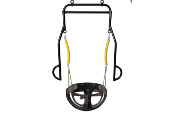 Half Bucket Adult Disabled Swing Seat + Support Frame - special needs swing